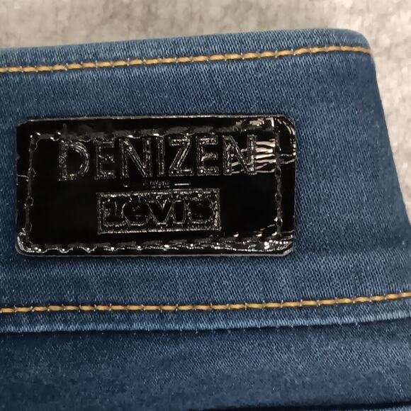 Levis Denizen Modern Pull On Crop Midrise Dark Wash 29 x 25​ - Picture 5 of 15